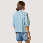 Load image into Gallery viewer, ADELE BOW NECK TIE TOP