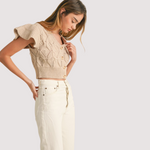 Load image into Gallery viewer, BELLA RUFFLE CROP