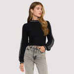 Load image into Gallery viewer, ONYX THREAD PULLOVER