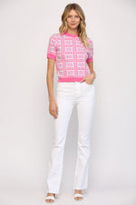 Load image into Gallery viewer, ROSELIA KNITTED TOP