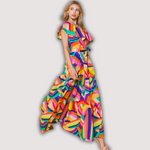 Load image into Gallery viewer, ARCOBALENO MAXI DRESS