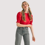 Load image into Gallery viewer, TANYA RED TOP