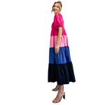 Load image into Gallery viewer, ALIDA COLORBLOCK MAXI DRESS
