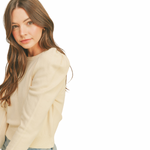 Load image into Gallery viewer, ALMEIDA CREAM PULLOVER