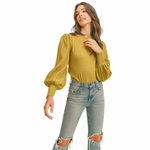Load image into Gallery viewer, CINNIA SLEEVE SWEATER