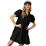 Load image into Gallery viewer, ILSE BLACK DRESS