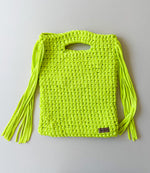 Load image into Gallery viewer, BRIGHT NEON CROCHET PURSE