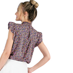 Load image into Gallery viewer, JASS FLORAL BLOUSE TOP