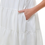 Load image into Gallery viewer, MEGAN WHITE DRESS