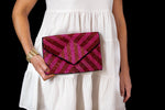 Load image into Gallery viewer, ROSE RED CLUTCH