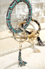 Load image into Gallery viewer, TEAL KEY RING