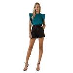 Load image into Gallery viewer, IZABAL TEAL KNIT TOP