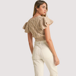 Load image into Gallery viewer, BELLA RUFFLE CROP
