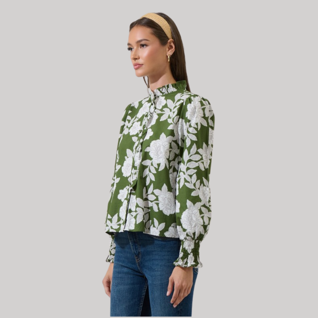 HAIZLEY FLORAL BLOUSE