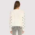 Load image into Gallery viewer, POLKA POM SWEATER
