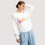 Load image into Gallery viewer, HELLO SWEATER
