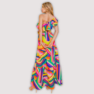 ARCOBALENO MAXI DRESS