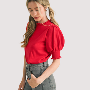 Open image in slideshow, TANYA RED TOP
