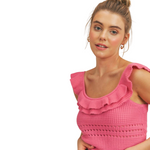 Load image into Gallery viewer, ALESSANDRA TANK TOP - PINK COLOR
