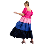 Load image into Gallery viewer, ALIDA COLORBLOCK MAXI DRESS
