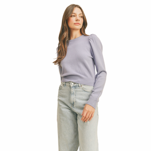 ALMEIDA LAVANDER PULLOVER