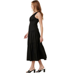 Load image into Gallery viewer, ANTONELLA BLACK DRESS
