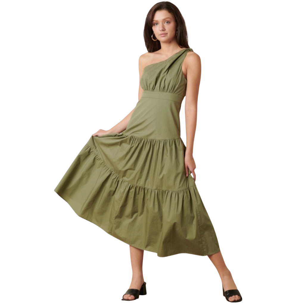 ANTONELLA OLIVE DRESS