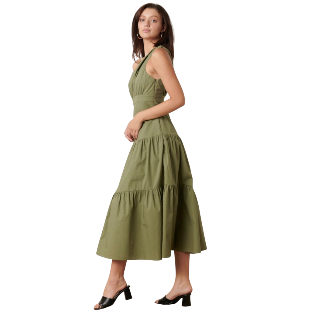 ANTONELLA OLIVE DRESS