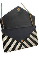 Load image into Gallery viewer, BLACK &amp; WHITE CLUTCH
