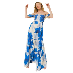 Open image in slideshow, CAROLINE FLORAL DRESS
