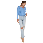 Load image into Gallery viewer, CATANIA BLUE SWEATER TOP
