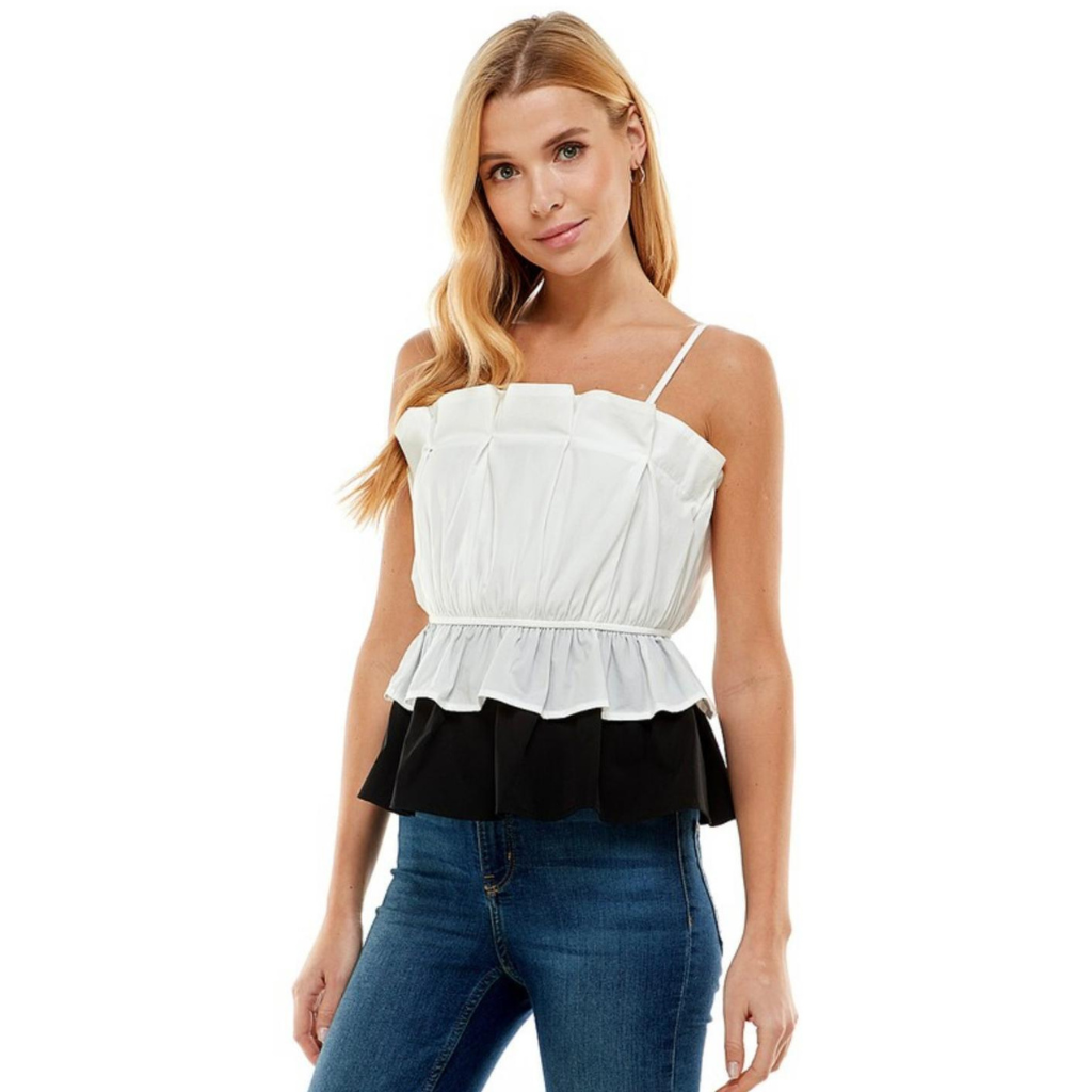 CLAUDINE SLEEVELESS TOP