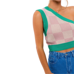 COLETTE SWEATER CROP TOP