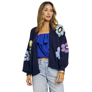 Open image in slideshow, FLEUR CARDIGAN
