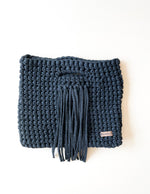 Load image into Gallery viewer, BLUE INDIGO CROCHET PURSE

