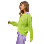 Load image into Gallery viewer, LIME KNIT
