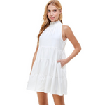 Load image into Gallery viewer, MEGAN WHITE DRESS
