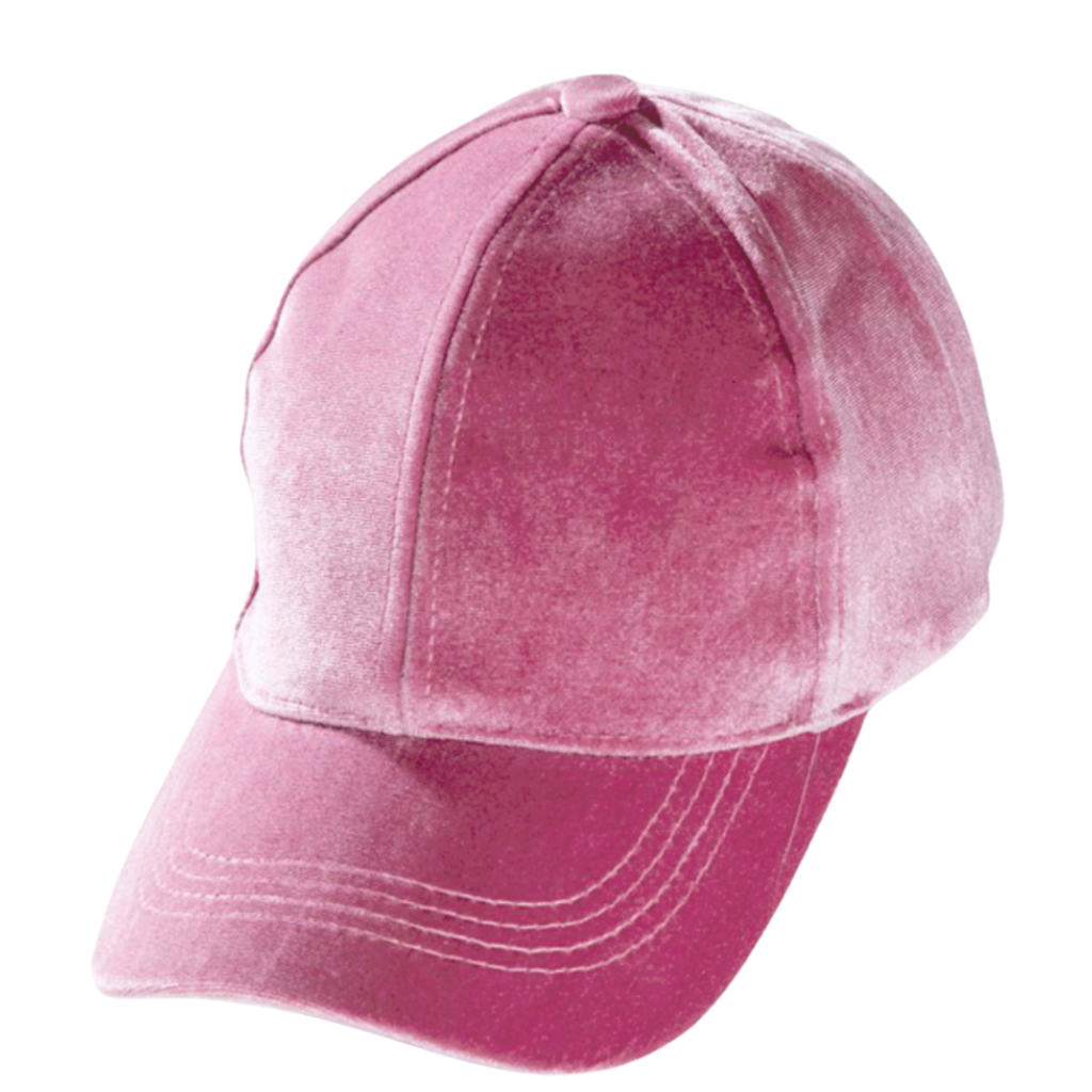 VELVET HAT PINK