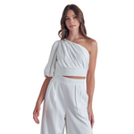 Load image into Gallery viewer, REENE WOOVEN BLOUSE
