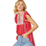 Load image into Gallery viewer, RUBÍ FLORAL TOP
