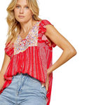 Load image into Gallery viewer, RUBÍ FLORAL TOP
