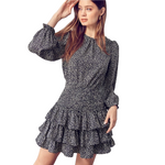 Load image into Gallery viewer, SMOCKED MINI DRESS
