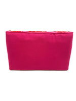 Load image into Gallery viewer, FUCHSIA &amp; RED ROSE BEADED BAG
