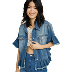 Load image into Gallery viewer, RACHEL DEMIN JACKET
