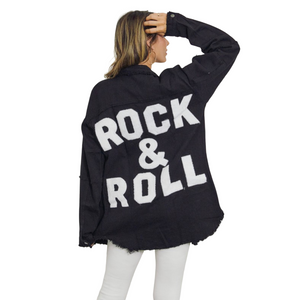 Open image in slideshow, ROCK &amp; ROLL DEMIN SHIRT
