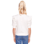 Load image into Gallery viewer, RUFFLE SLEEVE SWEATSHIRT TOP
